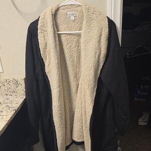 Koolaburra UGG Cream Sherpa Jacket L